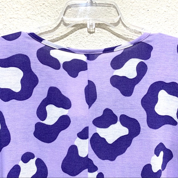 Plus Size Purple Animal Prints (NWT) - Picture 7 of 8